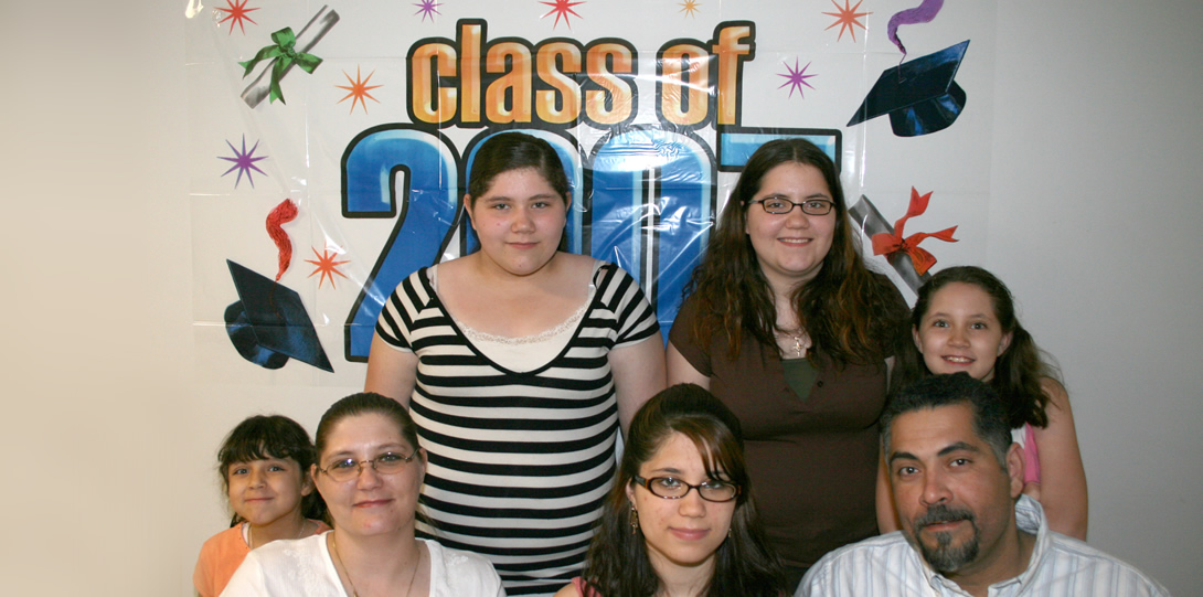 Family at Class of 2007 Celebration